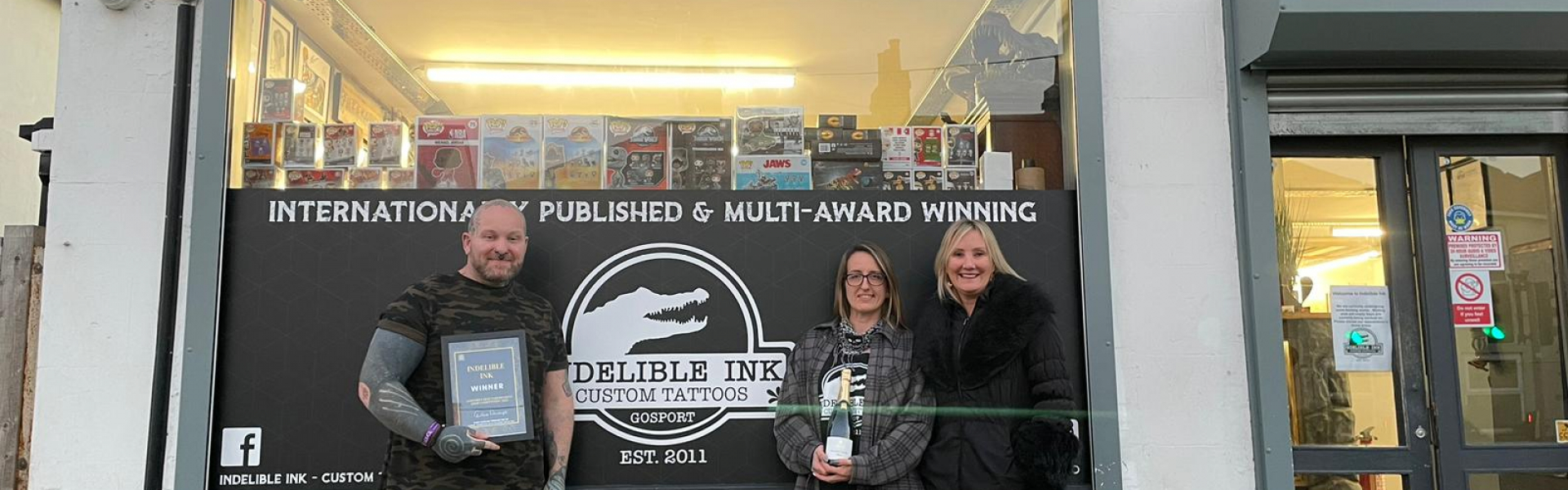 Best Independent Shop Competition Winners 2022- Indelible Ink