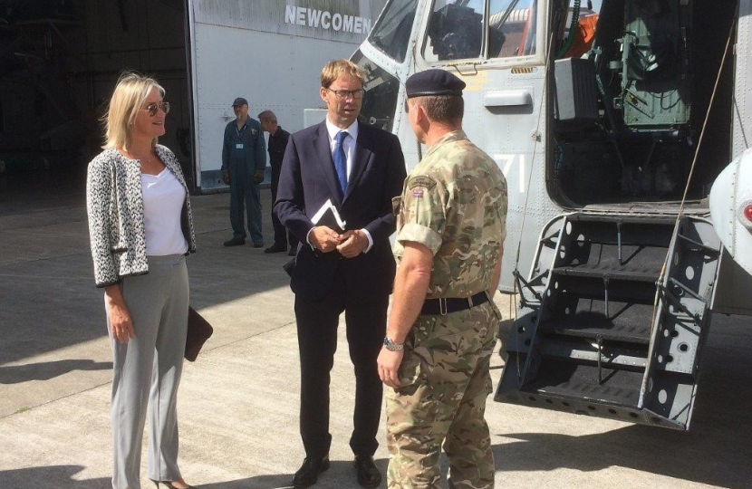 Tobias Ellwood at Sultan