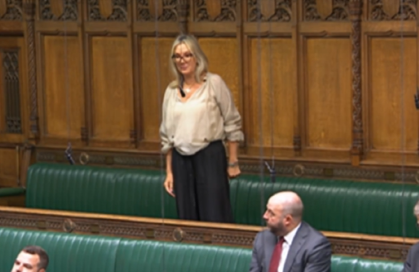 Caroline in the House of Commons