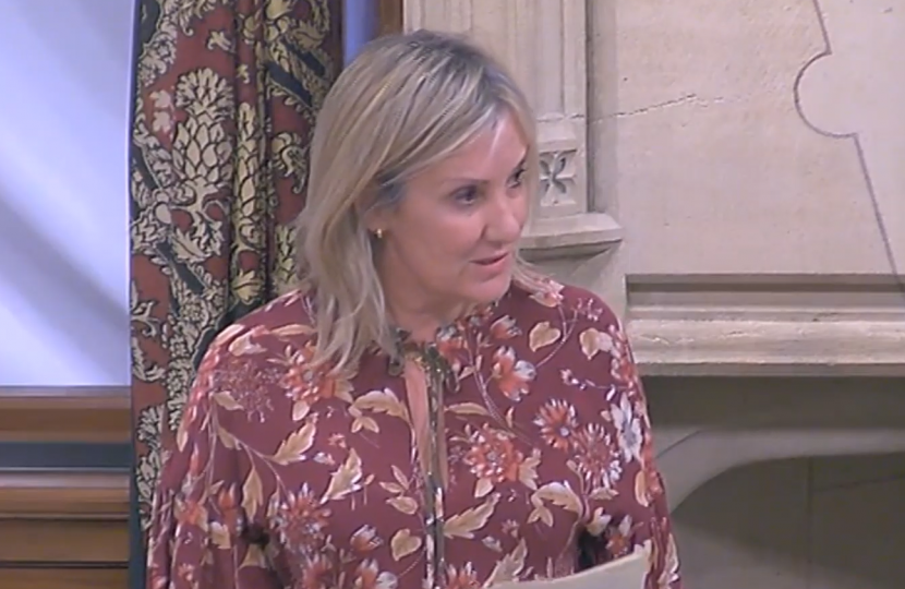 Caroline in Westminster Hall Debate