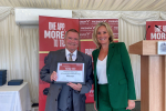 Dame Caroline Dinenage MP and Andrew Orr - Taxi Awards