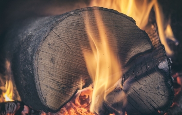 wood fire