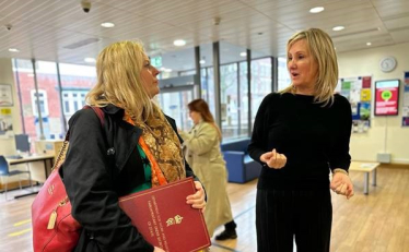 Dame Caroline Dinenage MP and Mims Davis MP