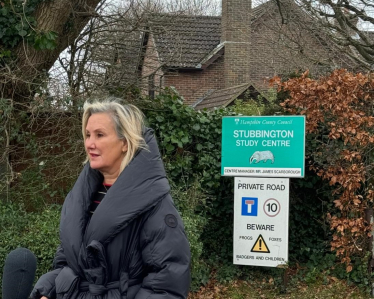 Caroline at Stubbington Study Centre